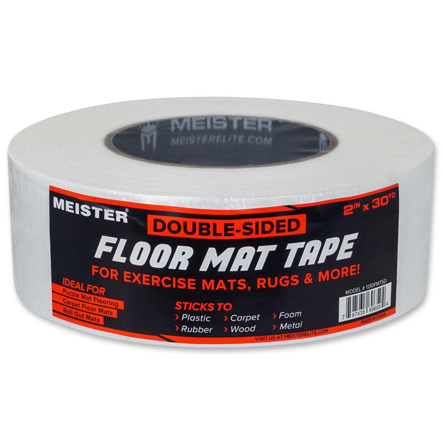 Meister DoubleSided Floor Mat Tape 30yd x 2in [1130FMTSD] 12.99