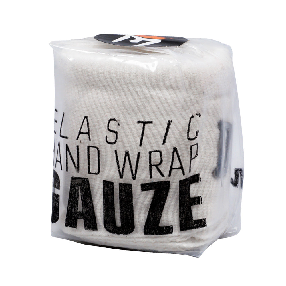 Meister Traditional Elastic Gauze Hand Wraps White 10 Pack
