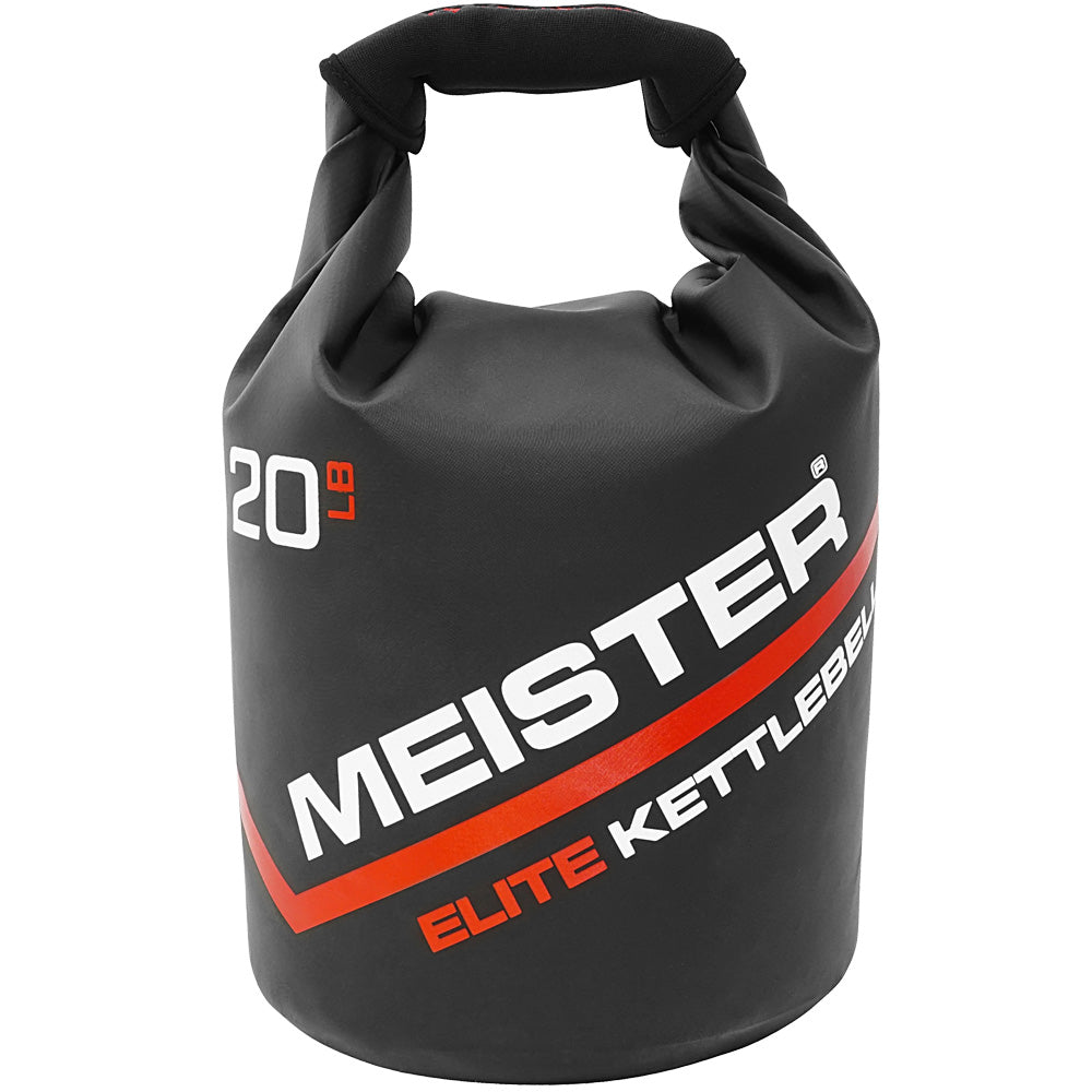 MEISTER PORTABLE SAND KETTLEBELL 10/15/20 LB Elite Weight Sandbag
