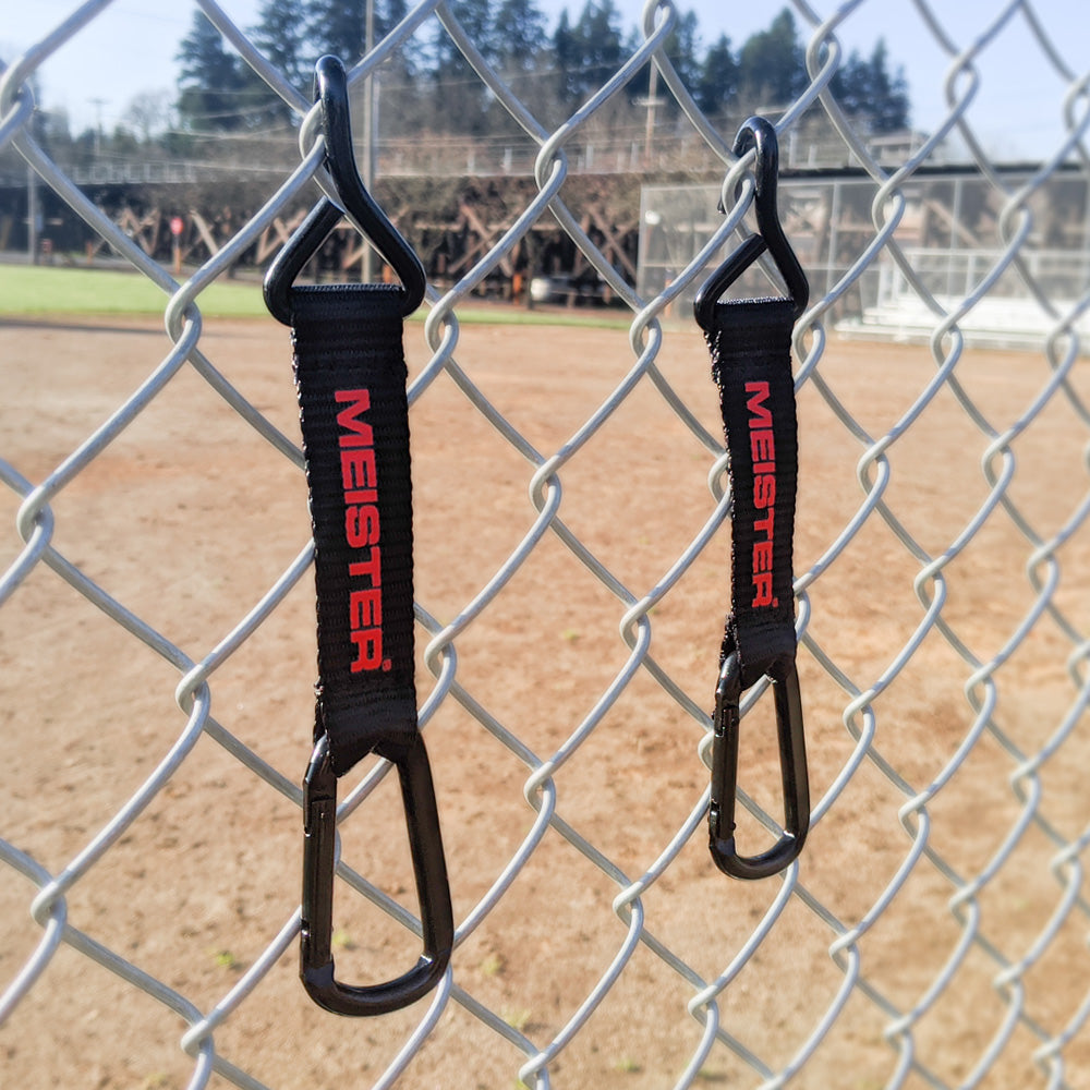 Meister HangTough Fence Hooks Black (Pair) [1137FHHTBK] 12.99