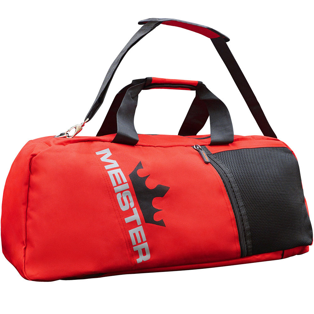 Meister Vented Convertible Backpack Duffel Bag Red [1087CGBRD] 39.99 Meister, Elite Gear