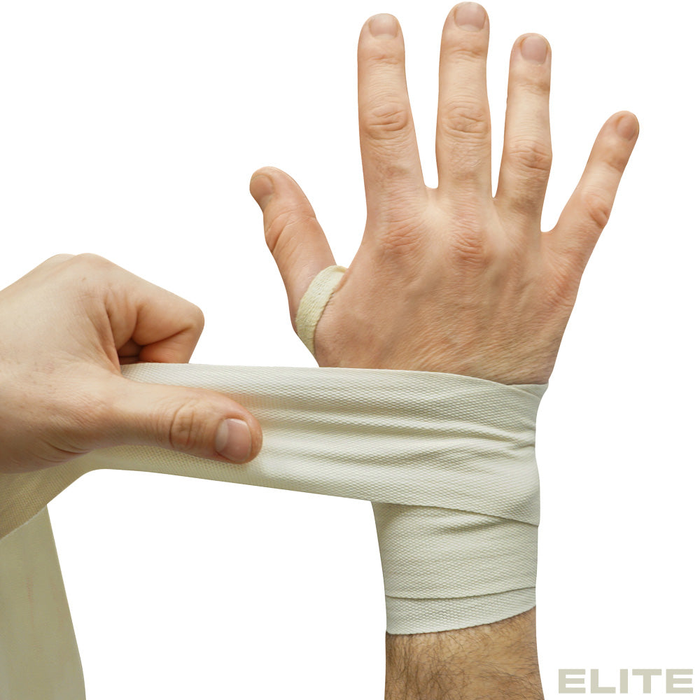 Meister ELITE 180 Elastic Hand Wraps Vintage Ivory [1069EWVI] 8.99