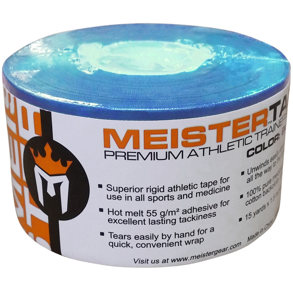 MeisterTape Premium Athletic Trainer's Tape 15Yd Blue [1070AT15BL