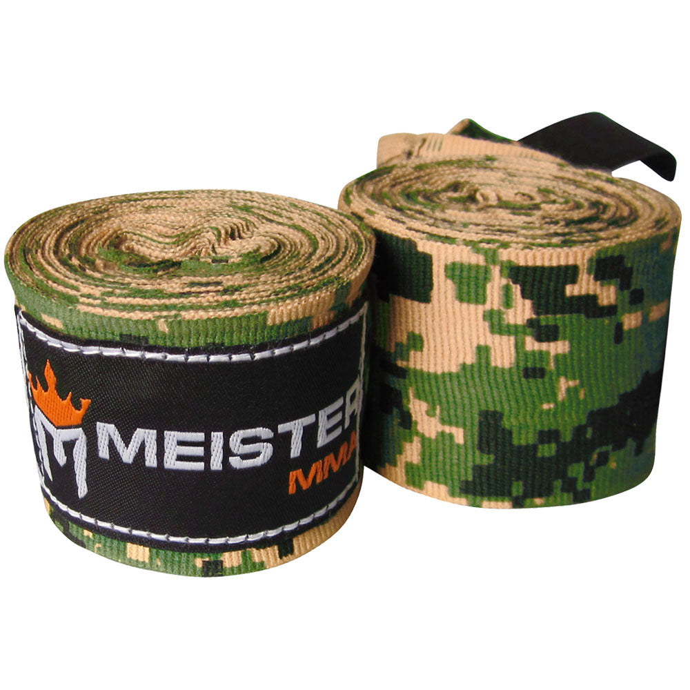 Meister MMA 180" Handwraps ALL Colors Elastic Mexican PRO Boxing Adult