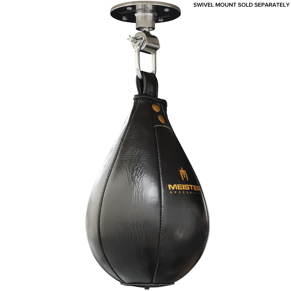 Meister SpeedKills™ Leather Speed Bag - Black - Medium [1119SBBKM ...